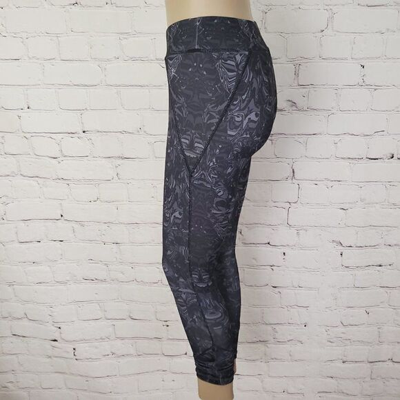 DANSKIN Black Gray tights leggings XS - Picture 4 of 7